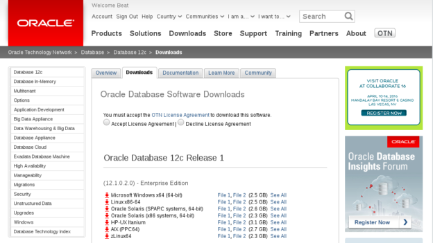 OTN Is A Bad Place To Download | Spot On Oracle